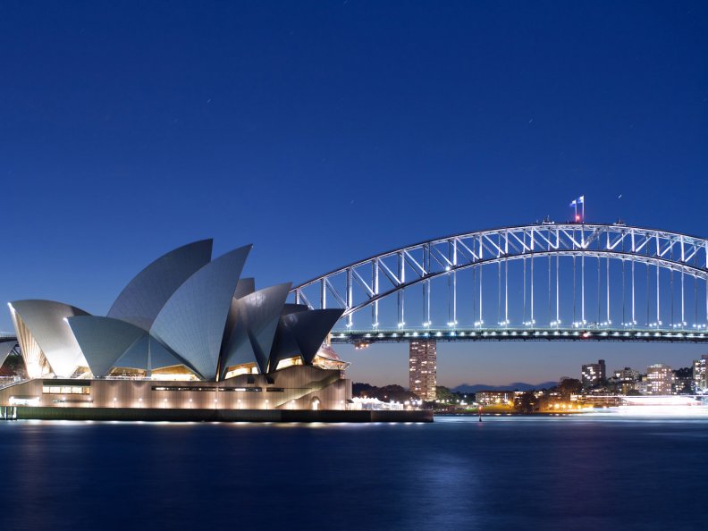 Harbour,Bridge,And,Opera,House,Sydney