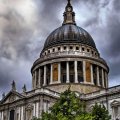 st. pauls cathedral in london hdr