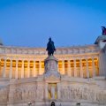 Monument Vittorio Emanuele II on the the Piazza Venezia in Rome, Italy