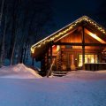 Cabin In The Winter