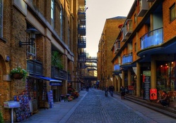 lovely london side street