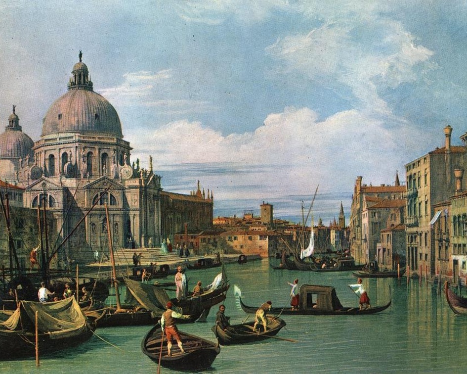Canaletto _ The Grand Canal at the Salute Church