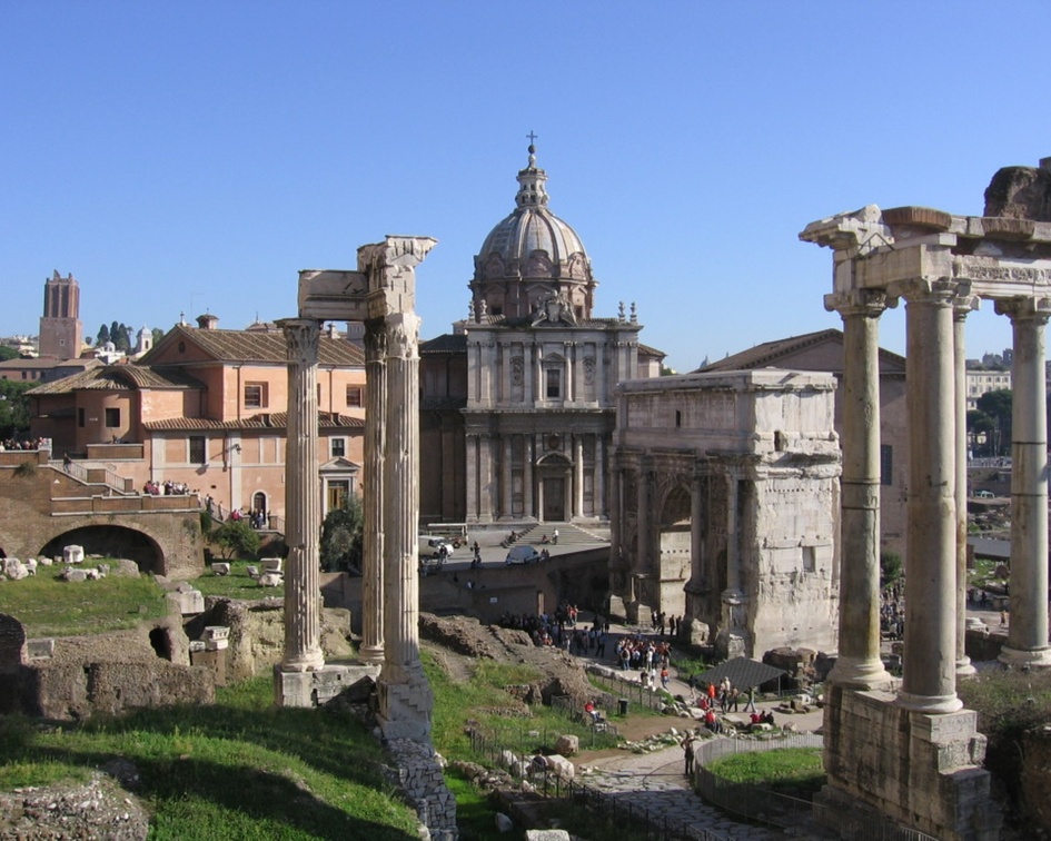 View of the Roman Forum