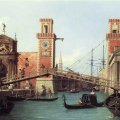 Canaletto _ View of the Entrance to the Arsenale