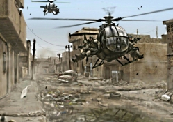 battle helicopters