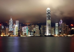 Light Of Hong Kong City Ocean