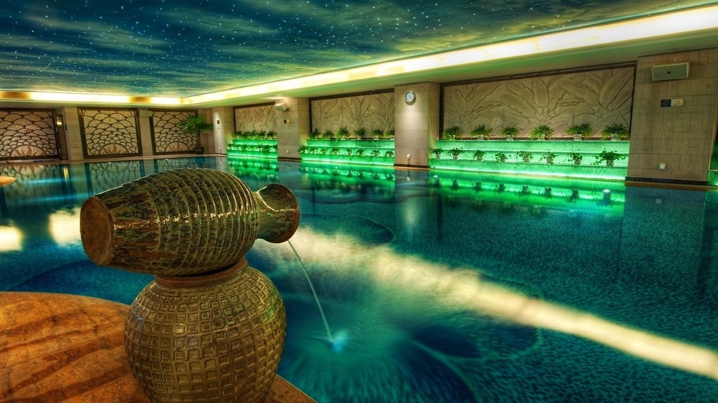 classy indoor pool hdr