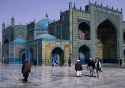 hazrat ali the blue mosque in afgahnistan