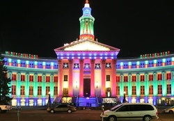 City Hall at Christmas ..