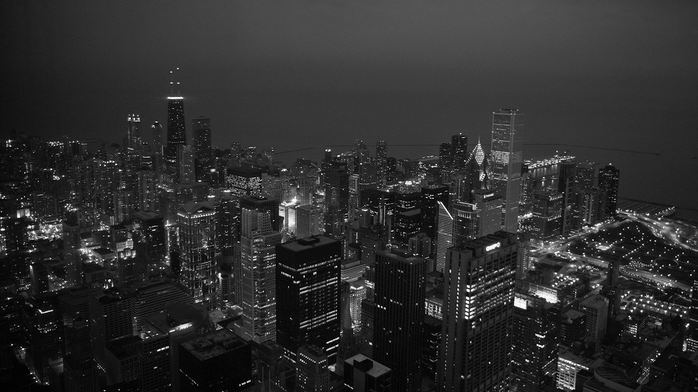 *** Manhattan on the night ***