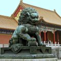 Bronze Statue in Forbidden City