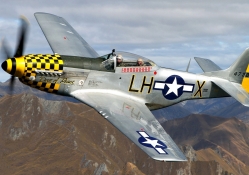 P 51 Mustang Dove Of Peace