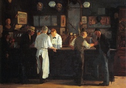 John Sloan _ McSorley's Bar NYC 1912