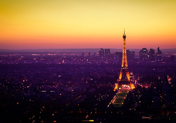 Nightfall In Paris