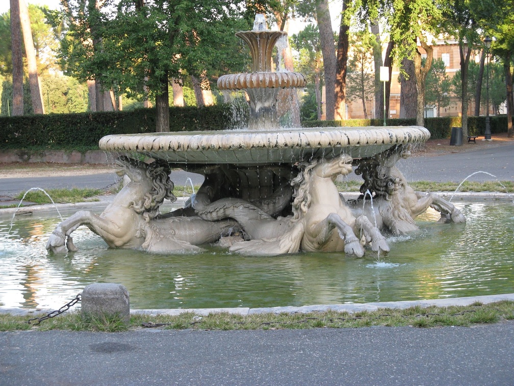 Fontana dei Cavalli Marini _ Villa Borghese _ Rome