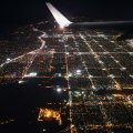 Wonderful night from the plane
