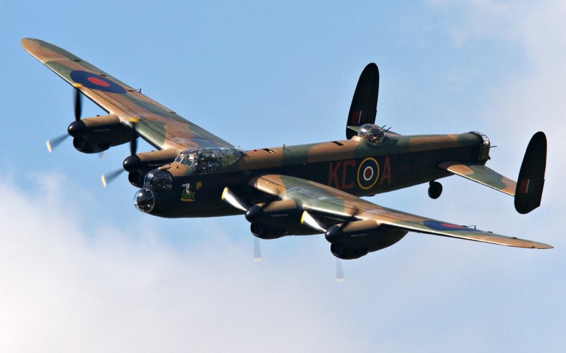 WWII Lancaster British Bomber