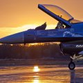 F16 at Sunrise