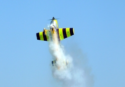 aerobatic model airplane