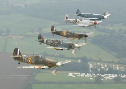 British Fighter Formation