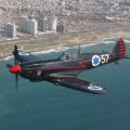 Israeli classic plane Spitfire