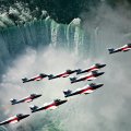 RCAF Snowbirds over Niagara Falls