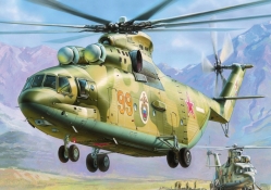 Soviet transport helicopter