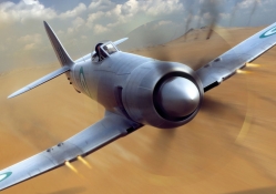 Sea Fury, Desert Fighter