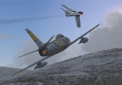 F_86 chasing Mig
