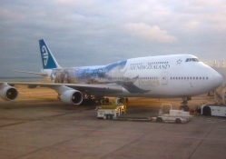 AIR NZ. LORD OF THE RINGS. JUMBO