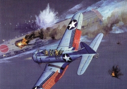Battle of Midway : Akagi vs. SBD Dauntless.