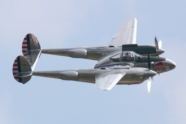 Lockheed P38 Lightning 'Red Bull'