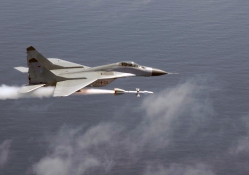 MiG_29 Fulcrum firing