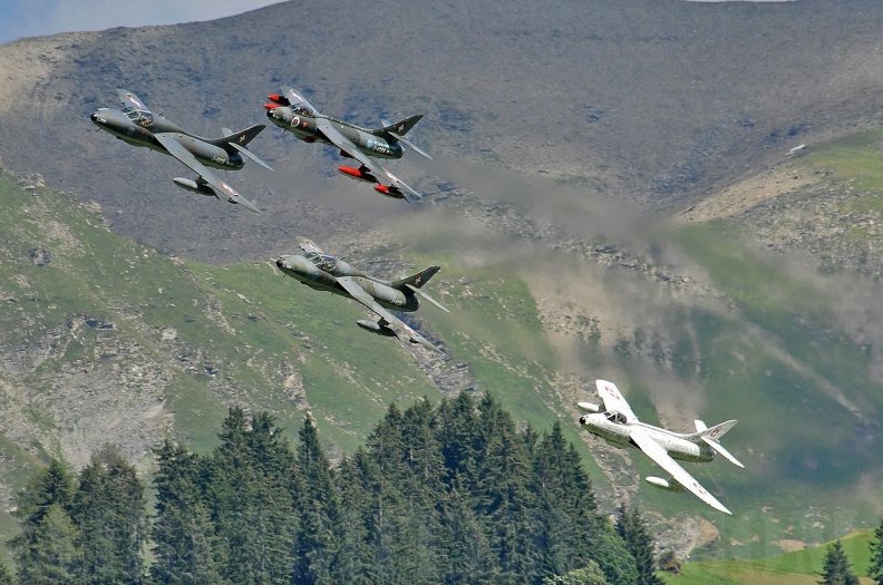 Hawker Hunters (Swiss Air Force)