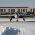 Sukhoi T_50 taxing
