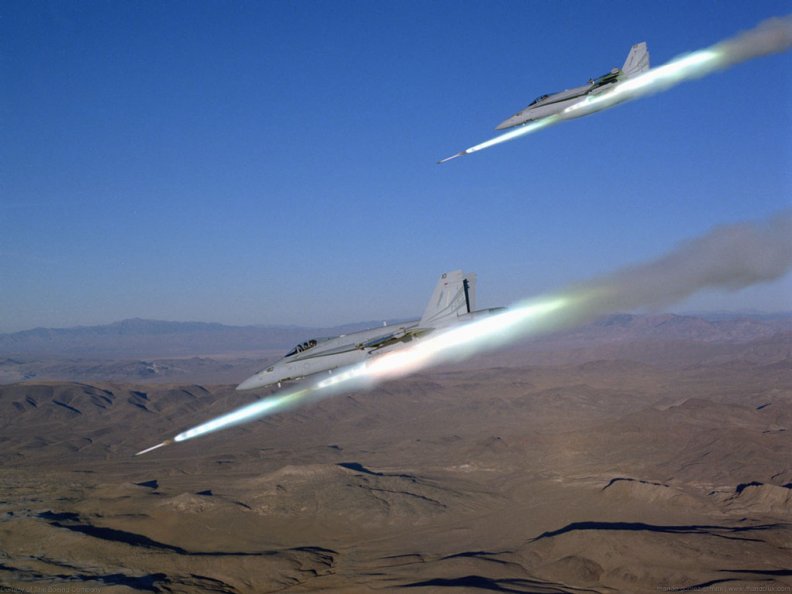 Military Jets Firing Missles Download HD Wallpapers and Free Images