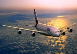 airbus a380 airliner