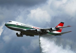 Evergreen 747 supertanker 