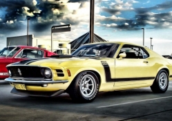 the classic 302 boss for mustang hdr