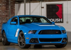Grabber Blue Roush Mustang