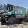 TRUCK IVECO WAR AT THE DESERT