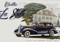 1936 Cadillac LaSalle 5 passenger sedan