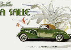 1936 Cadillac LaSalle 2 dr convertible
