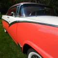 1956 Victoria Fiesta Red and Colonial White