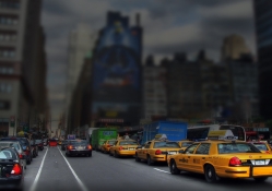 new york city traffic in focus