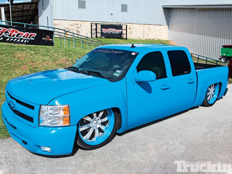 All Blue Chevy