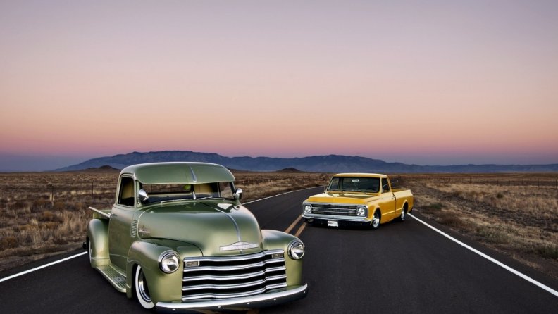 classic chevy pickups