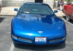 Blue Corvette