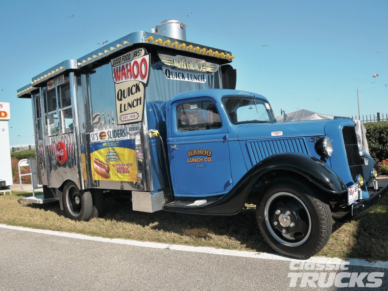 Classic Ford Food Truck