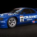 Calsonic Nissan GTR race car